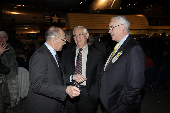 General Don Hard, Col Frank Gayer, Capt Richard Basner