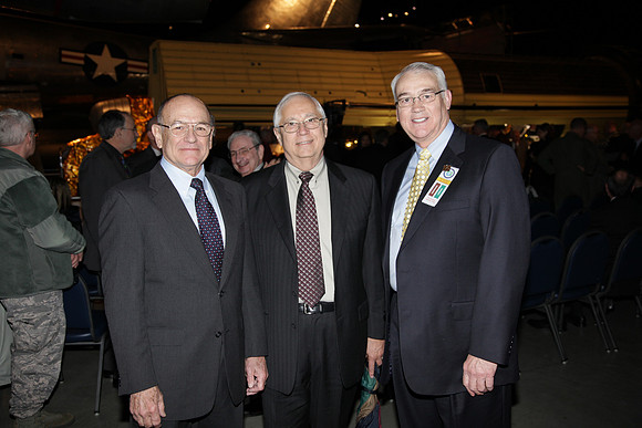 General Don Hard, Col Frank Gayer, Capt Richard Basner