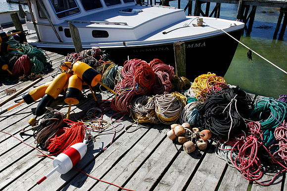 Friendship, Maine Wharf