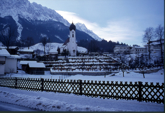 Church at Grainau, Germany